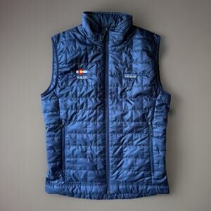 Patagonia Nano Puff Vest XS Navy Full Zip Outdoors Insulated Outerwear NWT